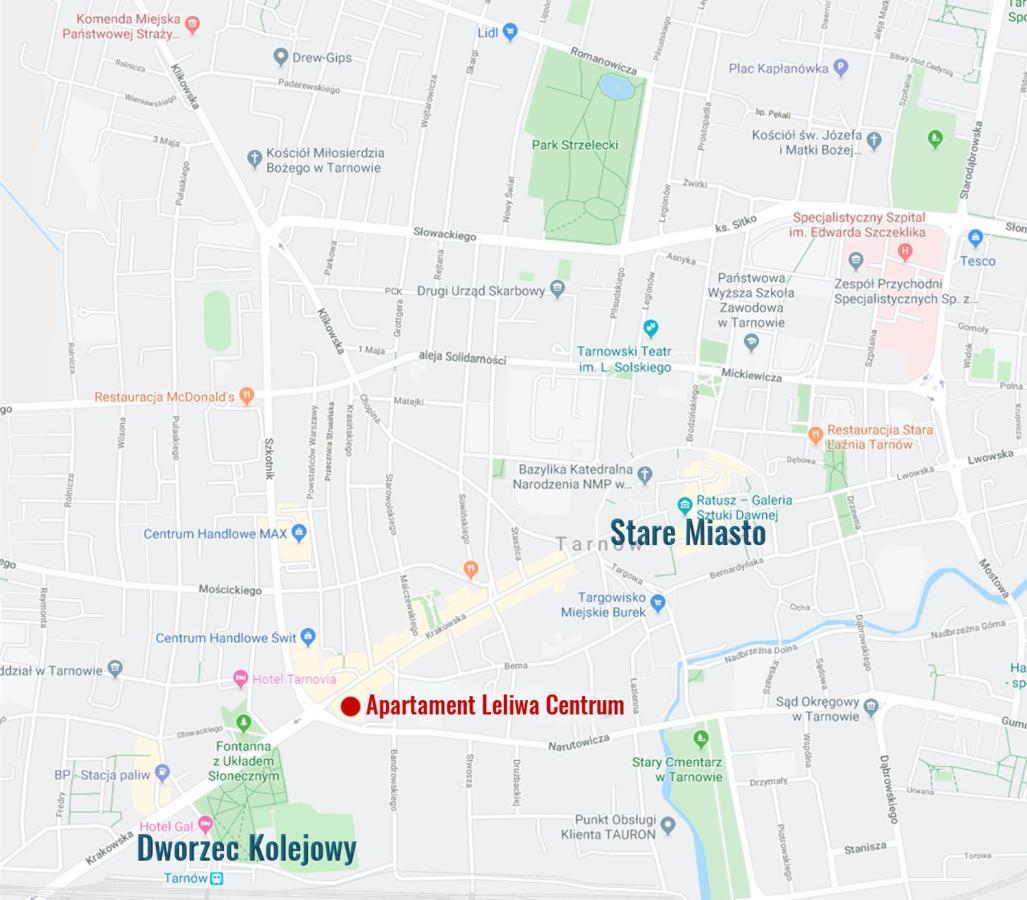 Apartament Leliwa - Centrum Tarnow Ngoại thất bức ảnh